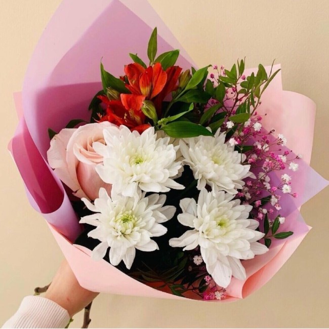 Букет цветов "Велюр" Букет цветов "Велюр"